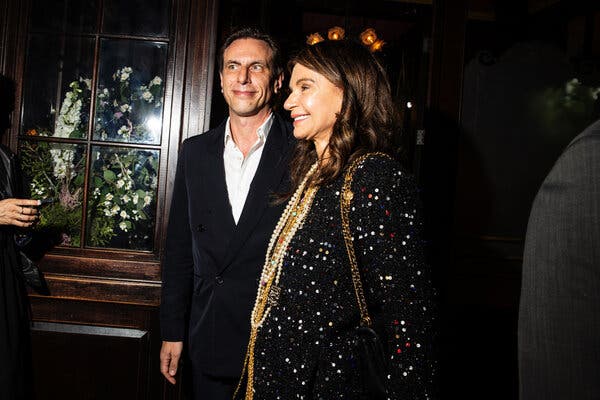 Erik Torstensson and Natalie Massenet.