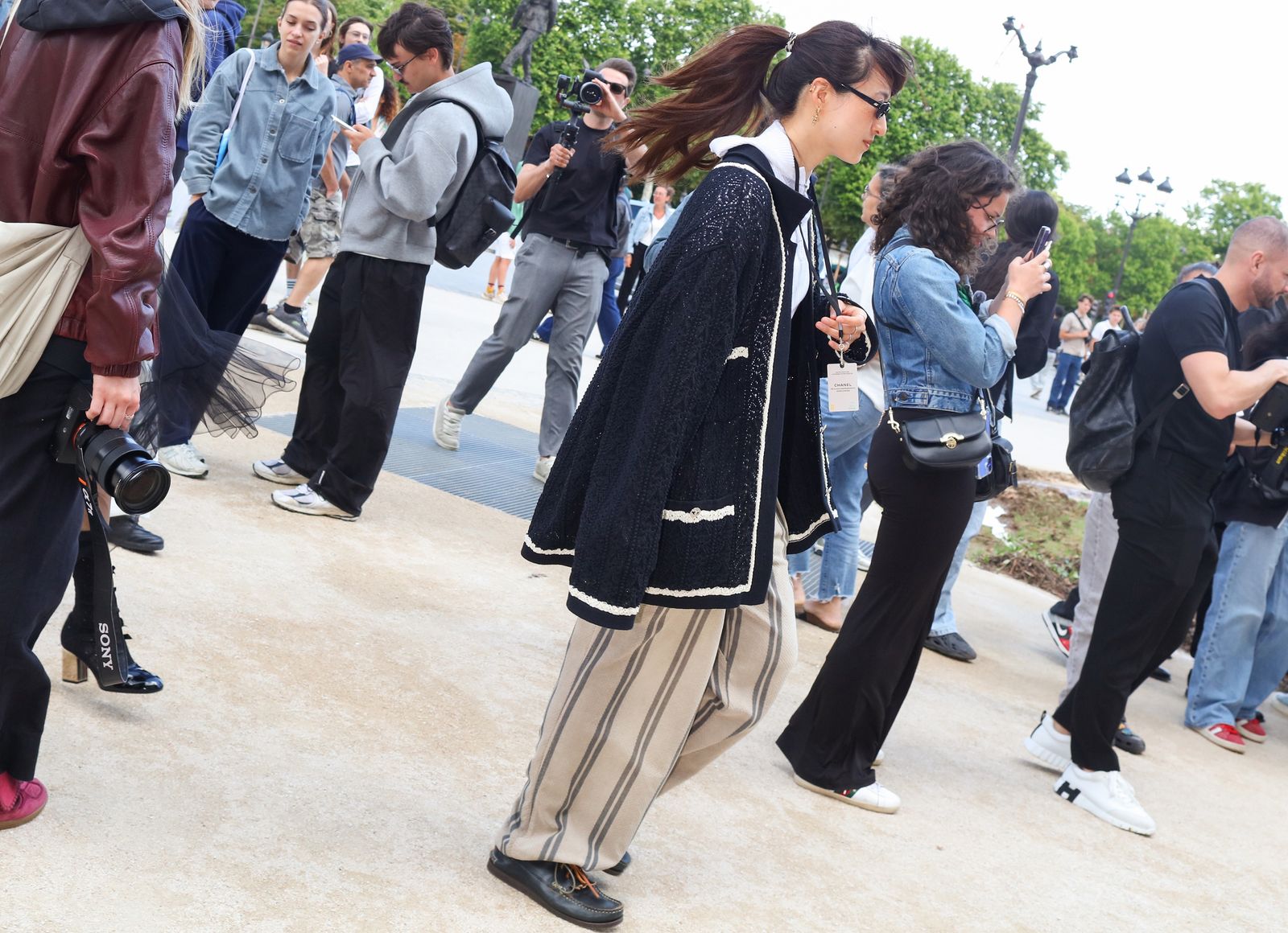 Image may contain Christel Takigawa Yevgeniya Startseva Clothing Footwear Shoe People Person Accessories and Bag