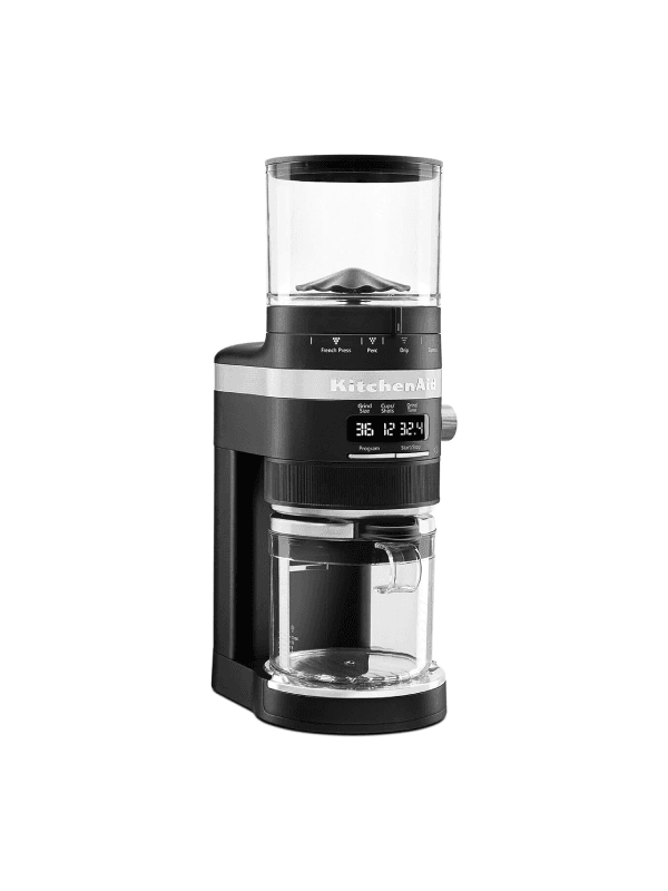 Kitchenaid coffee grinder in black