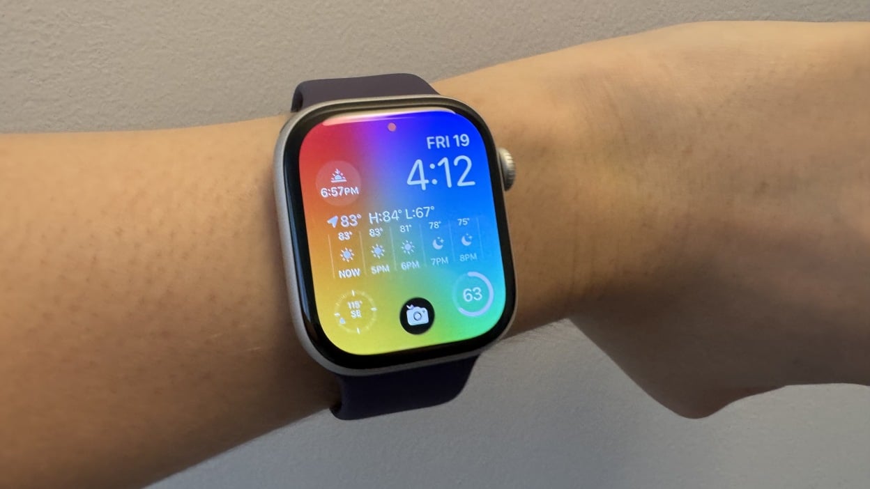 Apple Watch Series 11 on wrist