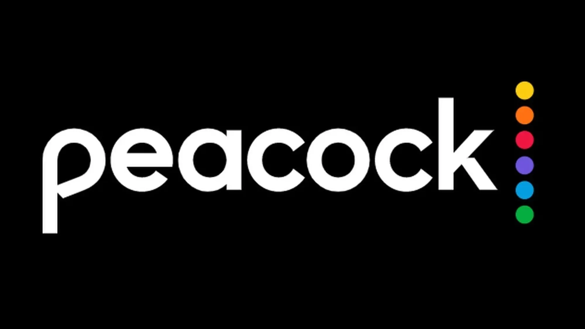 Peacock streaming logo