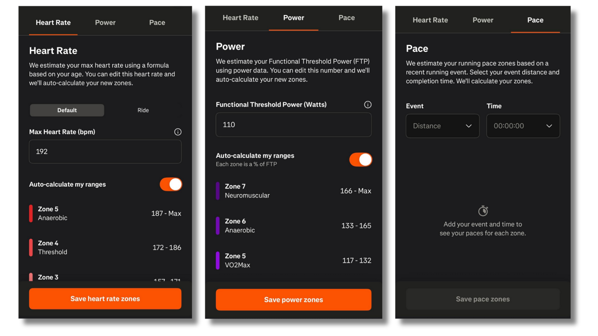 Training Zones in Strava