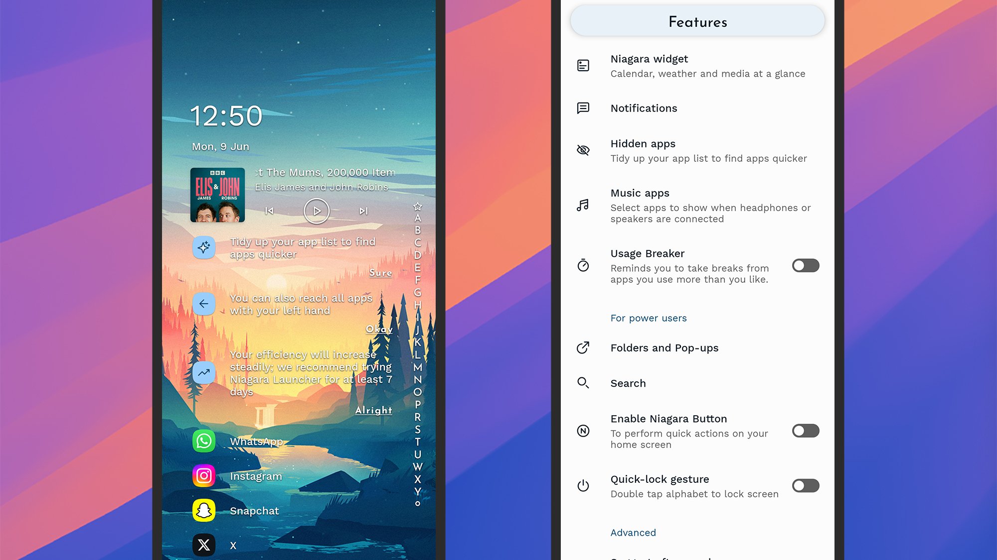 Niagara Launcher
